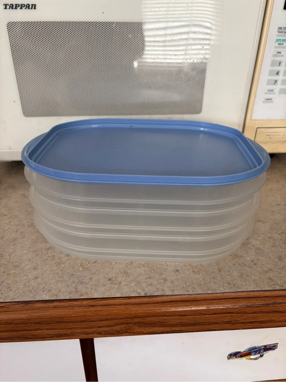 Tupperware deli meat and cheese keeper